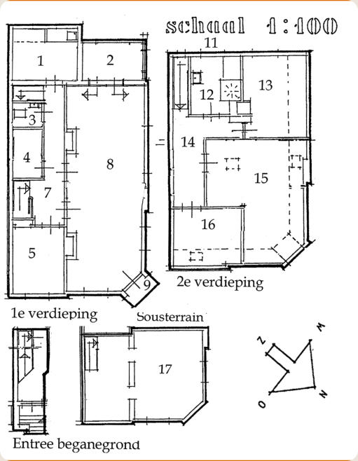 Plattegrond Vispoortplein 1a